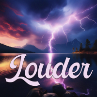 Louder - Instrumental W/ Backing Vocals cover